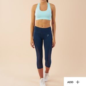 Gymshark sleek sculpture legging sapphire blue